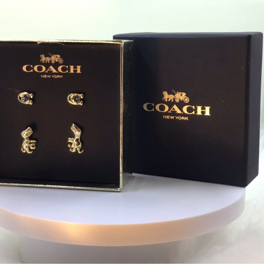 Coach REXY Post Earrings Set - Picture 3 of 6